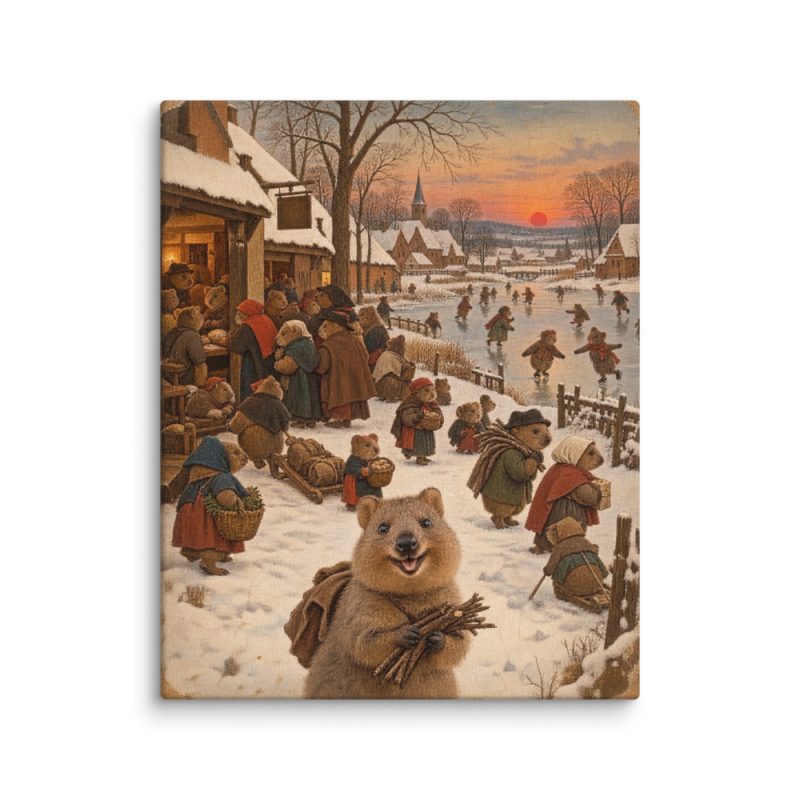 The Census at Rottnest Canvas Print – 16″×20″