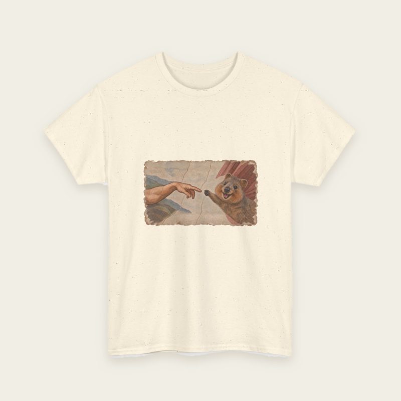 The Creation of Quokka T-Shirt – natural tee