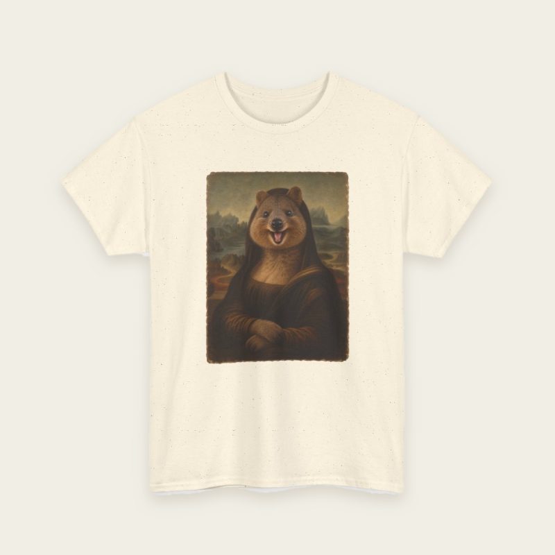 Mona Quokka T-Shirt – natural tee