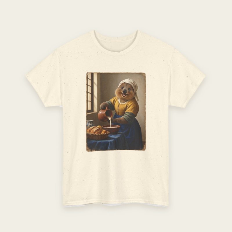 The Quokka Milkmaid T-Shirt – natural tee