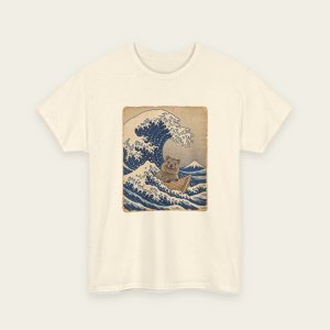 The Great Wave off Rottnest quokka t-shirt