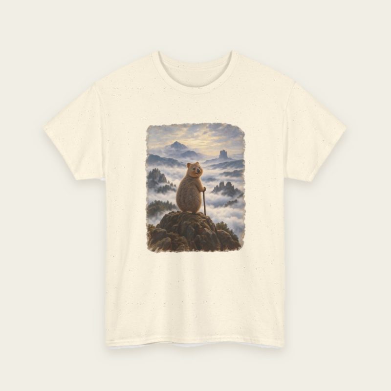 Wanderer above the Sea of Fog T-Shirt – natural tee