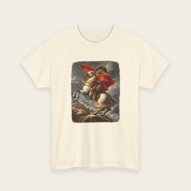 Napoleon Crossing the Alps T-Shirt – natural tee