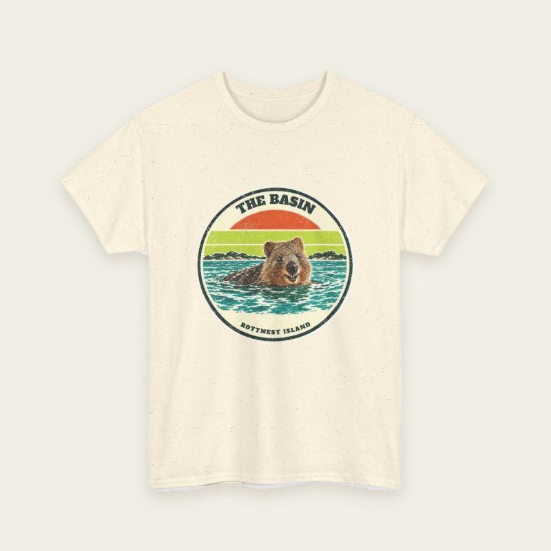 the basin natural quokka t-shirt