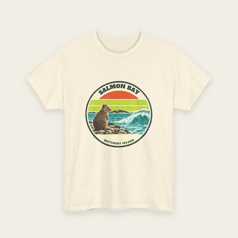 salmon bay natural quokka t-shirt