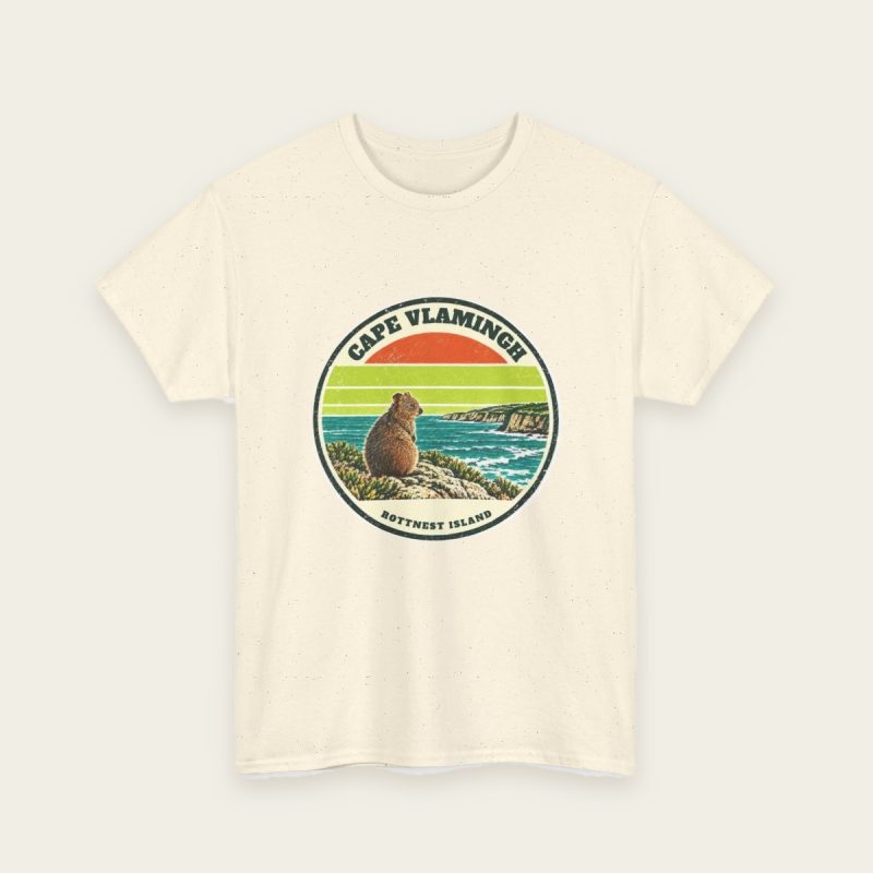 cape vlamingh natural quokka t-shirt
