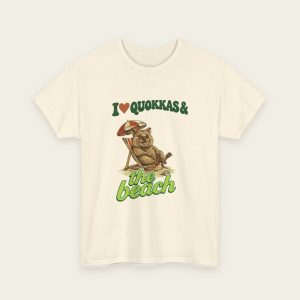 I Love Quokkas and The Beach t-shirt