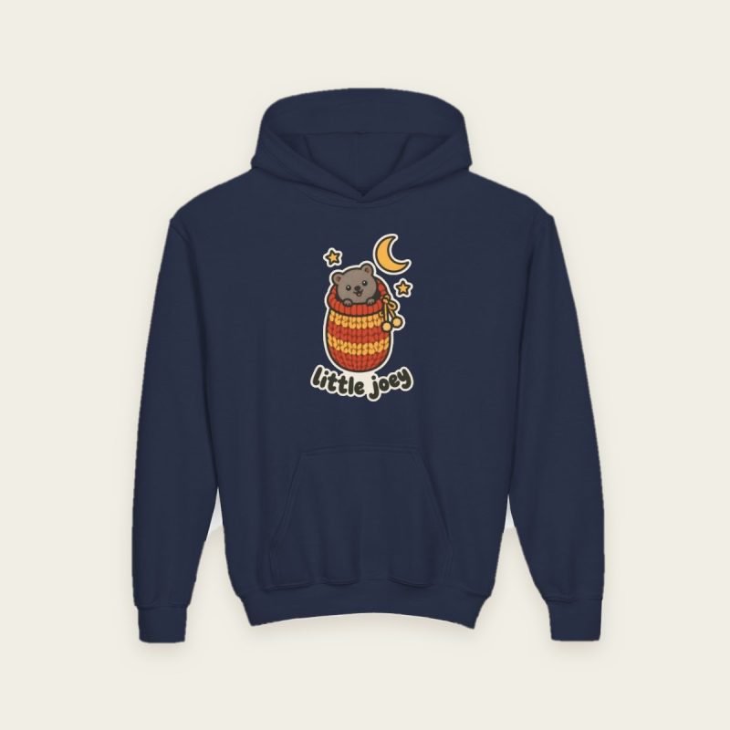 Little Joey Quokka Kids Hoodie – Sleepy Baby Quokka Gift for Little Ones